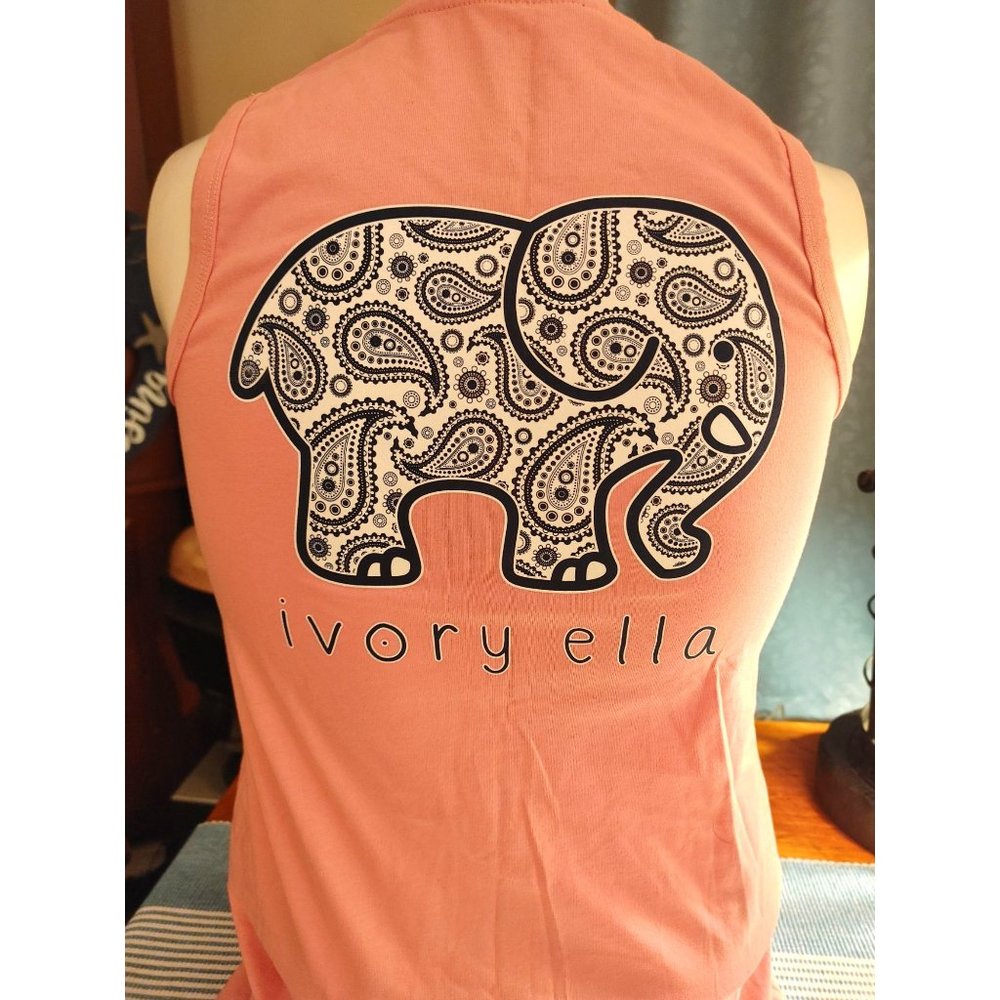 WOMENS IVORY ELLA SLEEVELESS TOP TANK‎ SMALL